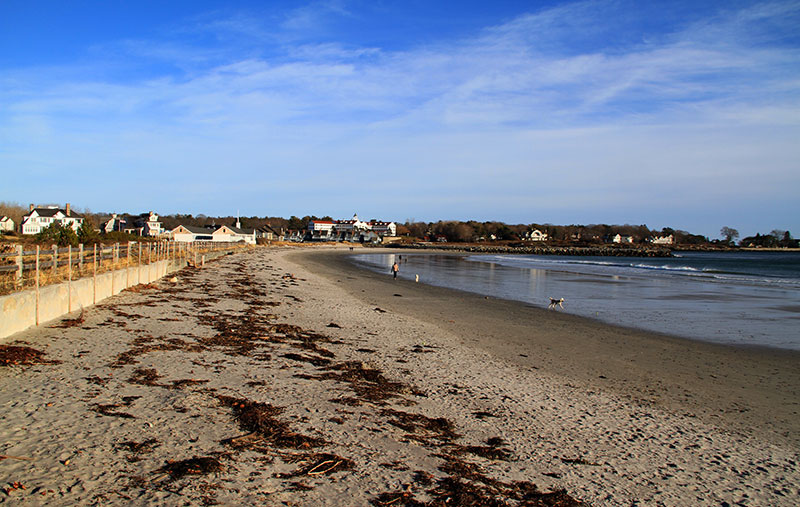 Kennebunkport Maine - Kennebunk Beach Winter Photos and Photography